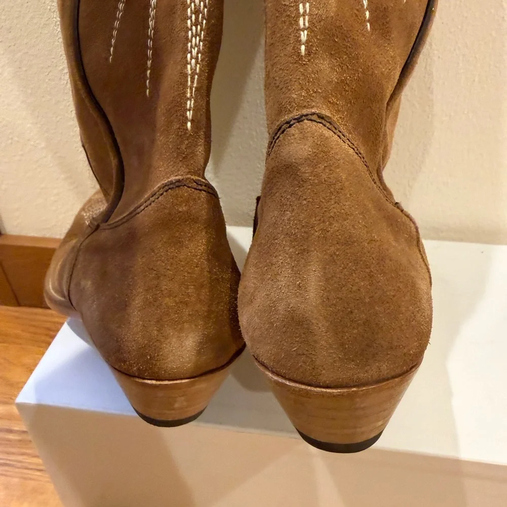 Golden Goose Wish Star tall western Boots Limited Series Size 37 - Picture 7 of 8